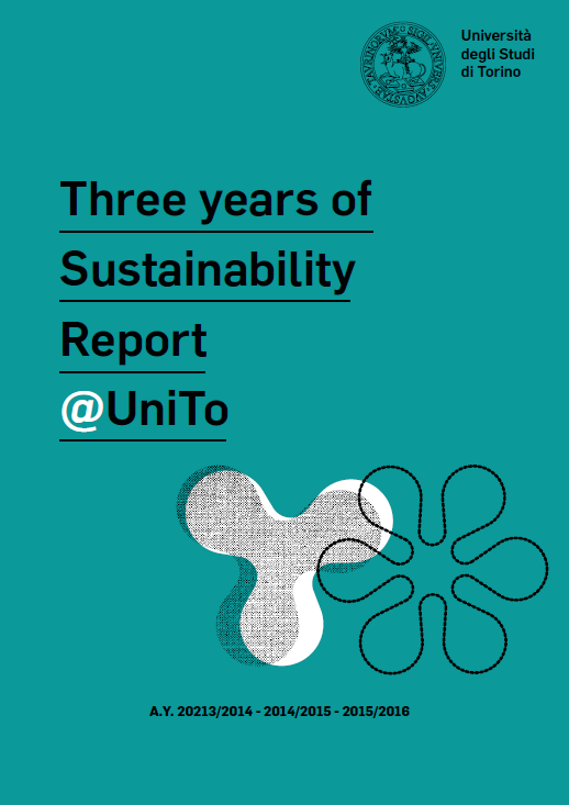 Cover of the Three years of sustainability report