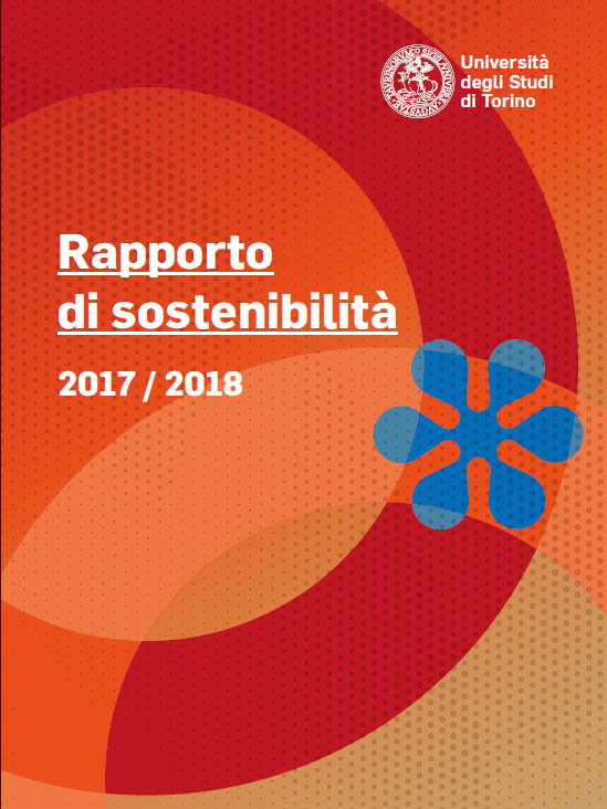 Copertina rapporto di sostenibilità 2017/2018